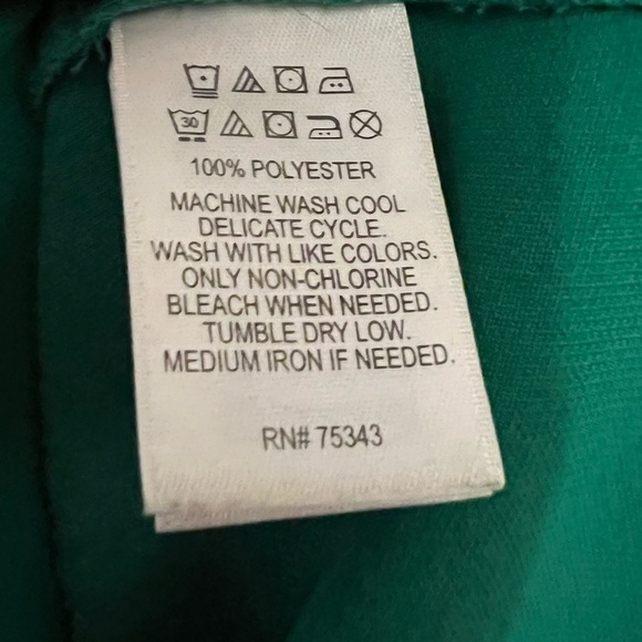 Adrienne Vittadini Women’s Green Dress Size 8 - Picture 5 of 5